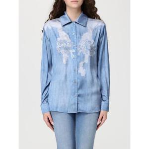 리우조 셔츠 UA6343T5958 79044 Blue