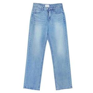 배기핏청바지 국산 여자 청바지 빅사이즈 연청 와이드 패션 코디