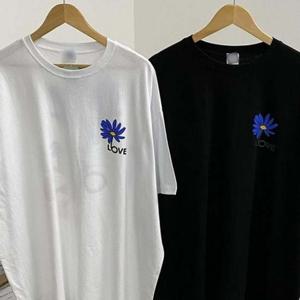 플라워 오버 러브 빅사이즈 306P448S 반팔티