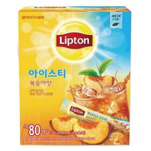 아이스티 립톤 복숭아맛 14gx80T