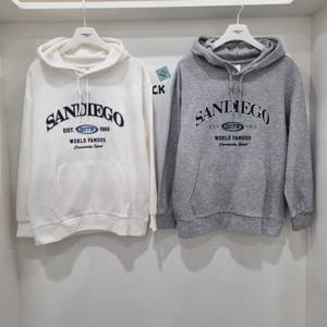 [행텐주니어]캥거루 포켓 레터링 후드 티셔츠14510-031-208-07