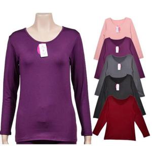 기모내의 (린다)기모안감 따뜻한 4방향 고신축 여성 긴팔 상의