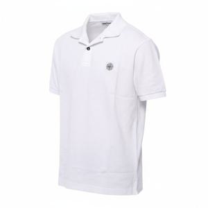스톤아일랜드 남성 로고 패치 폴로 반팔티셔츠 (791522R39 A0001 23F)