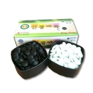 신광바둑 바둑알 정석 바둑놀이/(320알 20x7) 조(1개입)