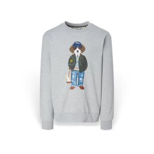 [헤지스 남성] 남성 HAZZYS HARRY그래픽 맨투맨 HZTS5D752G2 HZTS5D752