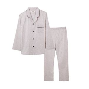 [비너스 란제리] (VPA4373M) 남성 면 60수 주자 하운드투스 잔꽃나염 파자마 잠옷 VPA4373M