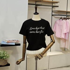 [반에이크]VB54TSM316Z_레이스 플립 반팔티셔츠