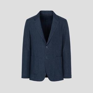 [빈폴멘] 리넨 멜란지 재킷  네이비 (BC6311C21R)