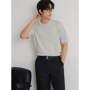 [빈폴멘] 젠틀테크 반소매 라운드넥 티셔츠  아이보리 (BC6342C390)