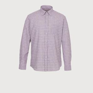 트레몰로 HC09 핑크 스몰 체크 남방 NL4S1331