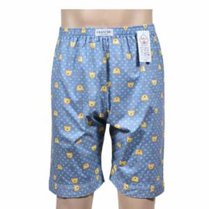 캐릭터 남성5부 면 파자마 남자파자마하의 남자수면바