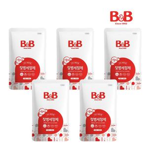 비앤비 젖병세정제 거품 리필형 400ml 5입