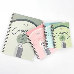 아트앤디자인 고급 크로키북 B4 105g/m2 좌철