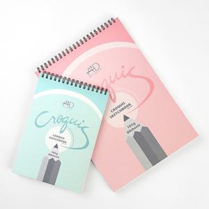 아트앤디자인 고급 크로키북 A3 105g/m2 상철