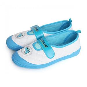 [알파슈]팬콧 누빔 벨크로 실내화/블루/유치원 실내화 초등 학생 학교 유아 어린이 신학기 아기 아동