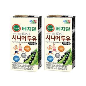 정식품 베지밀 5060 시니어두유 190ml 64개