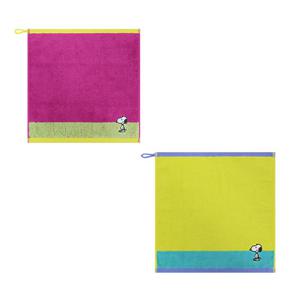 스누피 컬러 어린이집수건 6장