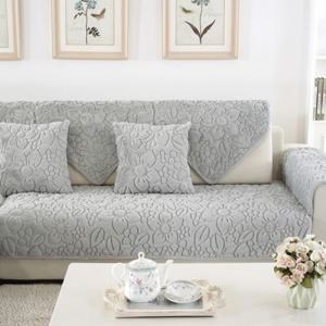 [러빙랩]러빙랩 마렌느 극세사 쇼파패드 1인용 소파 90x90cm