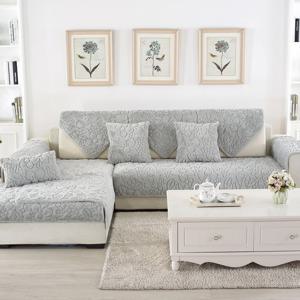 [러빙랩]러빙랩 마렌느 극세사 쇼파패드 3인용 소파 70x180cm