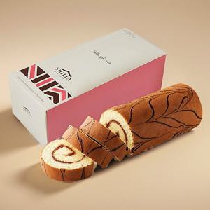 [신라명과] 제리롤케이크 (딸기) 490g 선물용쇼핑백