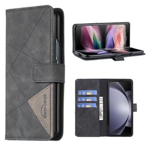 갤럭시Z폴드7 6 5 4 3 제트지 레트로 매트 가죽 카드수납 케이스