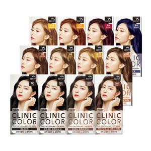 꽃을든남자 크리닉 패션칼라 염색약 염모제 7종 x 2개