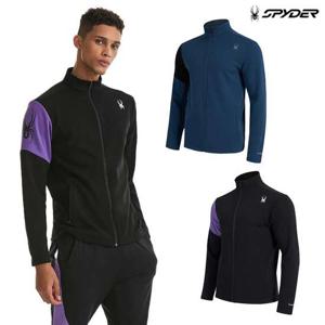 [스파이더] 남성 프로웹 빅 로고 집업 자켓 SPGFCNFT211M