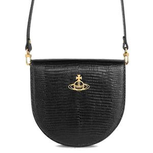 [비비안웨스트우드] 리자드 로고 43030097 L004F N401 새들 크로