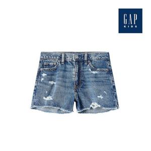 [갭키즈]워시드 컷팅 데님 쇼츠(825612-00-9_IG)