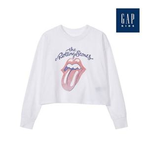 [갭키즈]텅 프린트 크루넥 티셔츠(764548-00-9_WH)