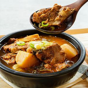 [정마을] 실온보관 감자탕 해장국 고기듬뿍 뼈해장국 650g  x 10팩