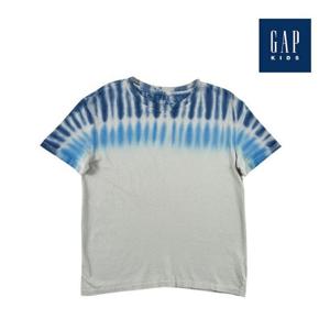 [갭키즈]타이다이 배색 코튼 티셔츠(732758-05-9_GY)