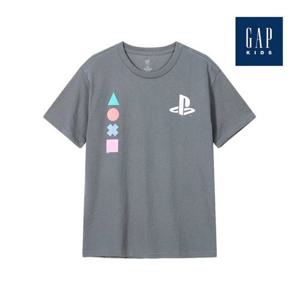[갭키즈]플레이스테이션 그래픽 티셔츠(775273-00-9_DGY)