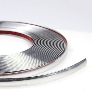 D24 고광택 메탈 라인 크롬몰딩  15M 22mm