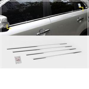 (눈썹몰딩) 2012-2014 뉴쏘렌토R 크롬 윈도우 트림