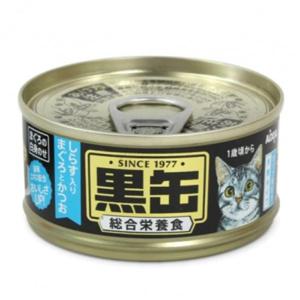흑관 미니 치어가 들어간 참치n가다랑어 주식캔 80g