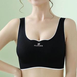 스포츠브라 노와이어 라텍스패드 뽕브라 헬스브라