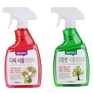 화초영양제 그린썬 다육식물 / 480ml