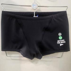 레노마수영복 HC04 *수경+수모+폴리백증정*남성 숏 사각 실내수영복 MS2F231(BK)