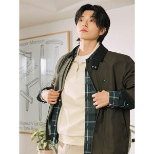 [빈폴멘] [Essential] 남녀공용 수피마 코튼 라운드넥 티셔츠  화이트 (BC5141E021)