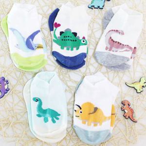 6세양말 공룡양말 5족 귀여운 유아 아동 시원한 망사 여름양말