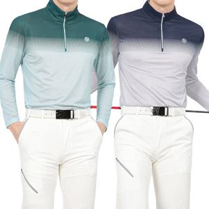 토마스하디 남성 메쉬 골프 반집업티셔츠 Model No_I2-5W004