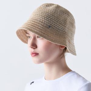 [데상트공식][30% OFF] 우먼스 니트 버킷햇 SQ222UCP41