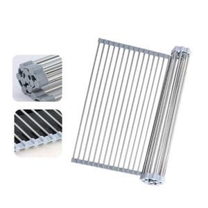 싱크 거치형 식기건조대 20줄 대형 롤타입 식기건조 주방수납 그릇정리 설겆이정리 설거지정리 그릇건조 주