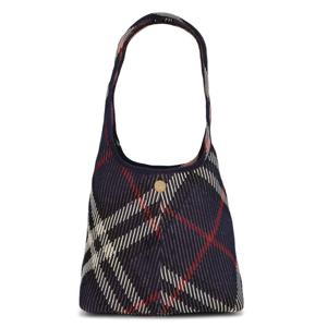 라프리마 버버리 스몰 체크 니트 숄더백 8102531