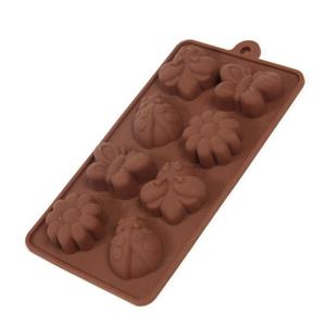 아트박스/에바 실리콘 몰드-나비꽃 8구