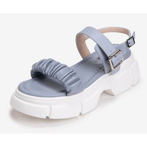 [영에이지(잡화구두)]에스콰이아 여성 통굽 샌들 YAEMSD808BL