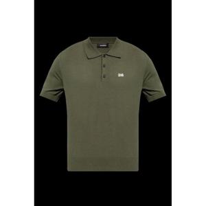 Dsquared2 D2 로고 자수 니트 폴로 셔츠 S74HA1452D13018 693 TP944612919