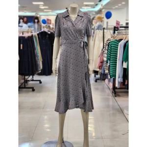 SOUP 세이브존07 저지 프린트 랩 원피스 OB5OPTC