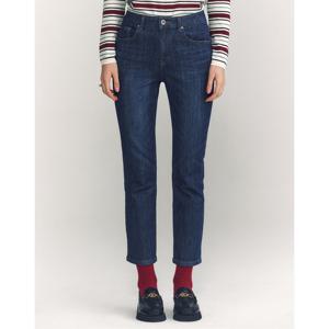 헤지스 여성 24FW 클리어런스클리어런스스테디셀러데님슬림핏 네이비 워싱 면혼방 데님 팬츠 WSPA4C781N2